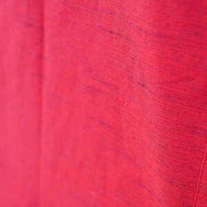 久留米絣ピンタックブラウス・赤