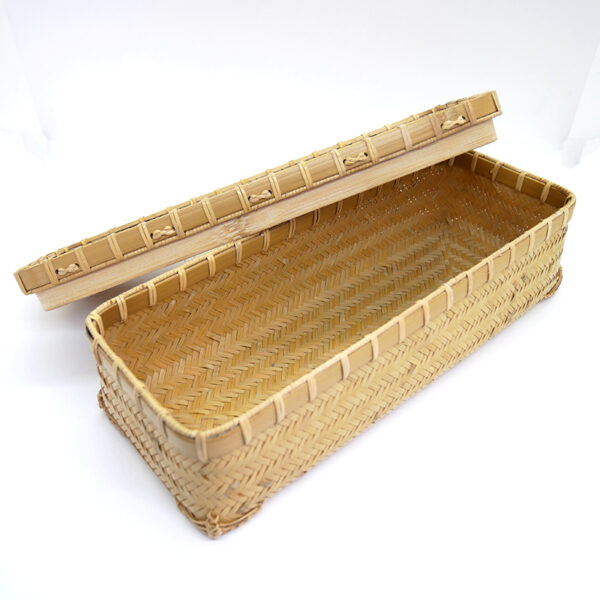 網代編み竹のお弁当箱