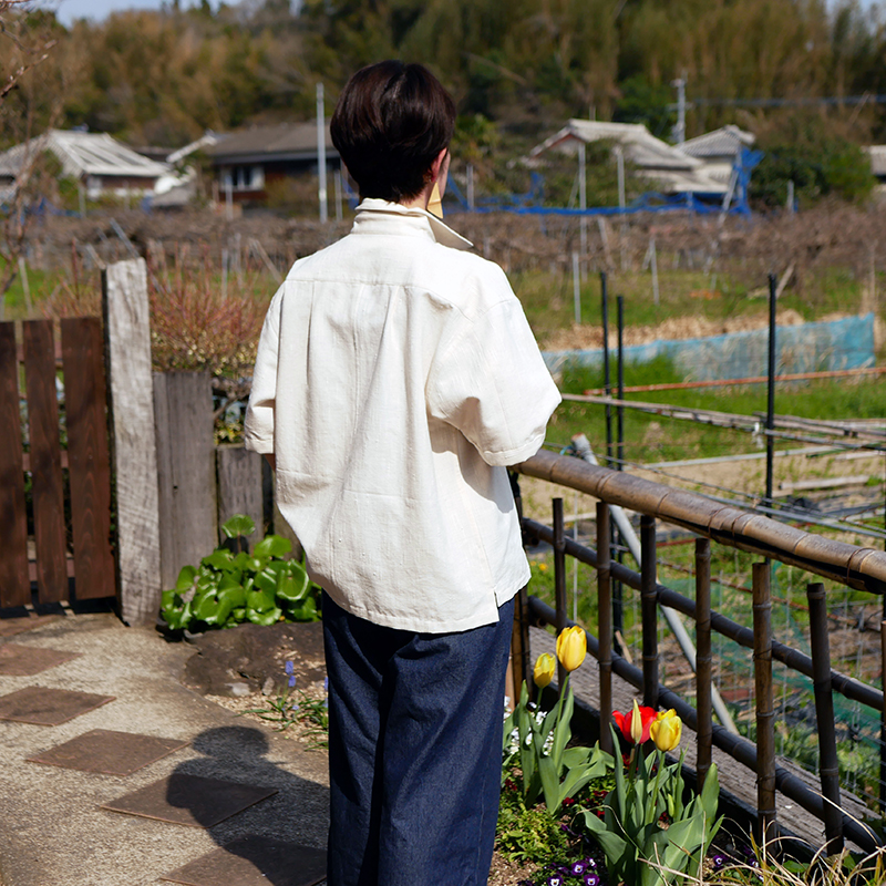 再入荷】 久留米絣シャツブラウス | 竹巧彩 | 公式ウェブサイトｰ竹の  