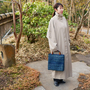 籐のトートバッグ2way