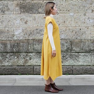 久留米絣ワンピース