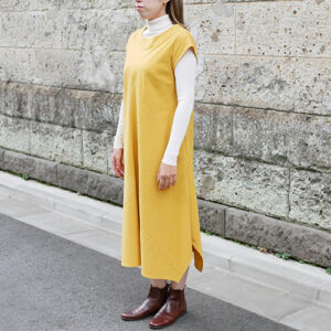 久留米絣ワンピース