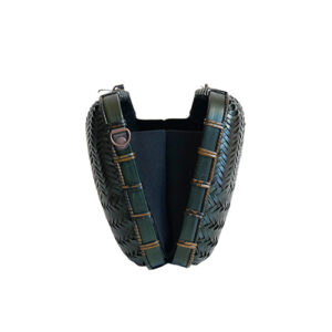 竹のスマホショルダー タテヨコ網代編み