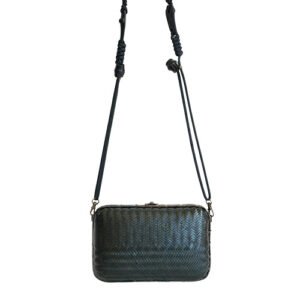 竹のスマホショルダー タテヨコ網代編み