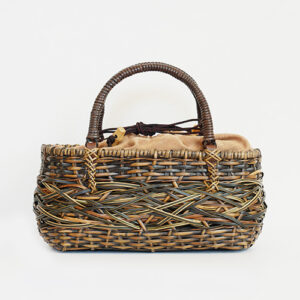 やたら×ござ目バッグ