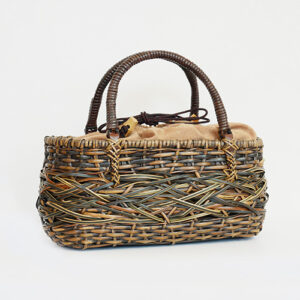 やたら×ござ目バッグ