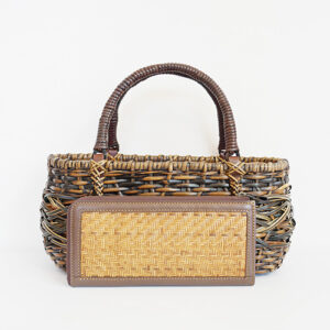 やたら×ござ目バッグ