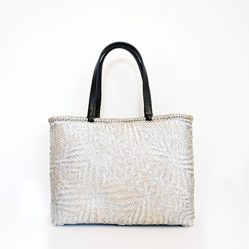 P1260806 花網代編みトートバッグ