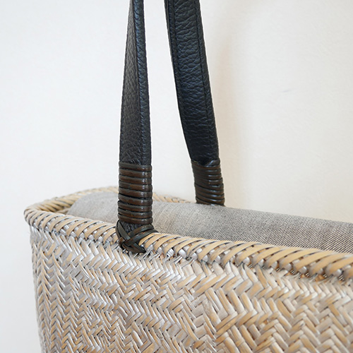 P1260815 花網代編みトートバッグ