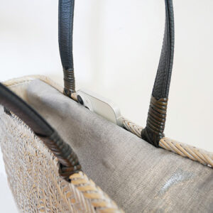 花網代編みトートバッグ