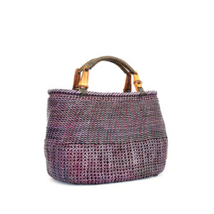 石畳編みバッグ