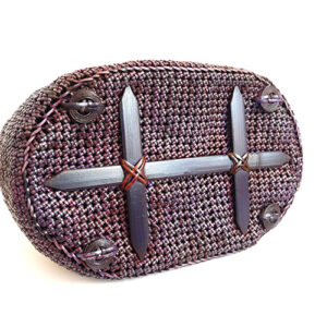 石畳編みバッグ