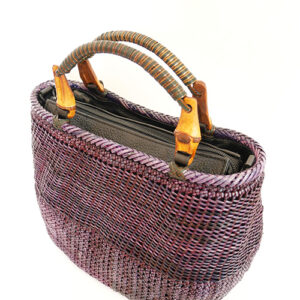 石畳編みバッグ