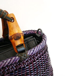 石畳編みバッグ