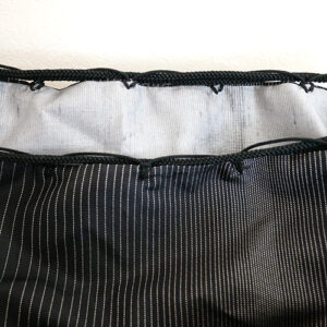 竹網代編みバッグ