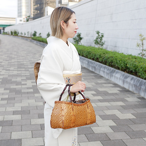 P1270370 竹波網代編みバッグ