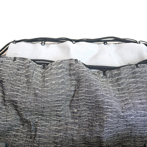 P1270065 竹寄せ四つ目編みハンドバッグ