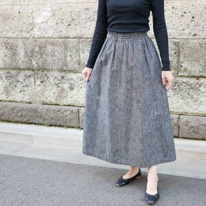 久留米絣スカート