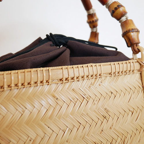 P1270627 網代編み竹籠バッグ(ナチュラル)