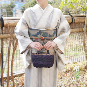 コイル編み２WAYバッグ