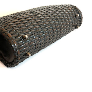 籐のござ目編み野遊びバッグ